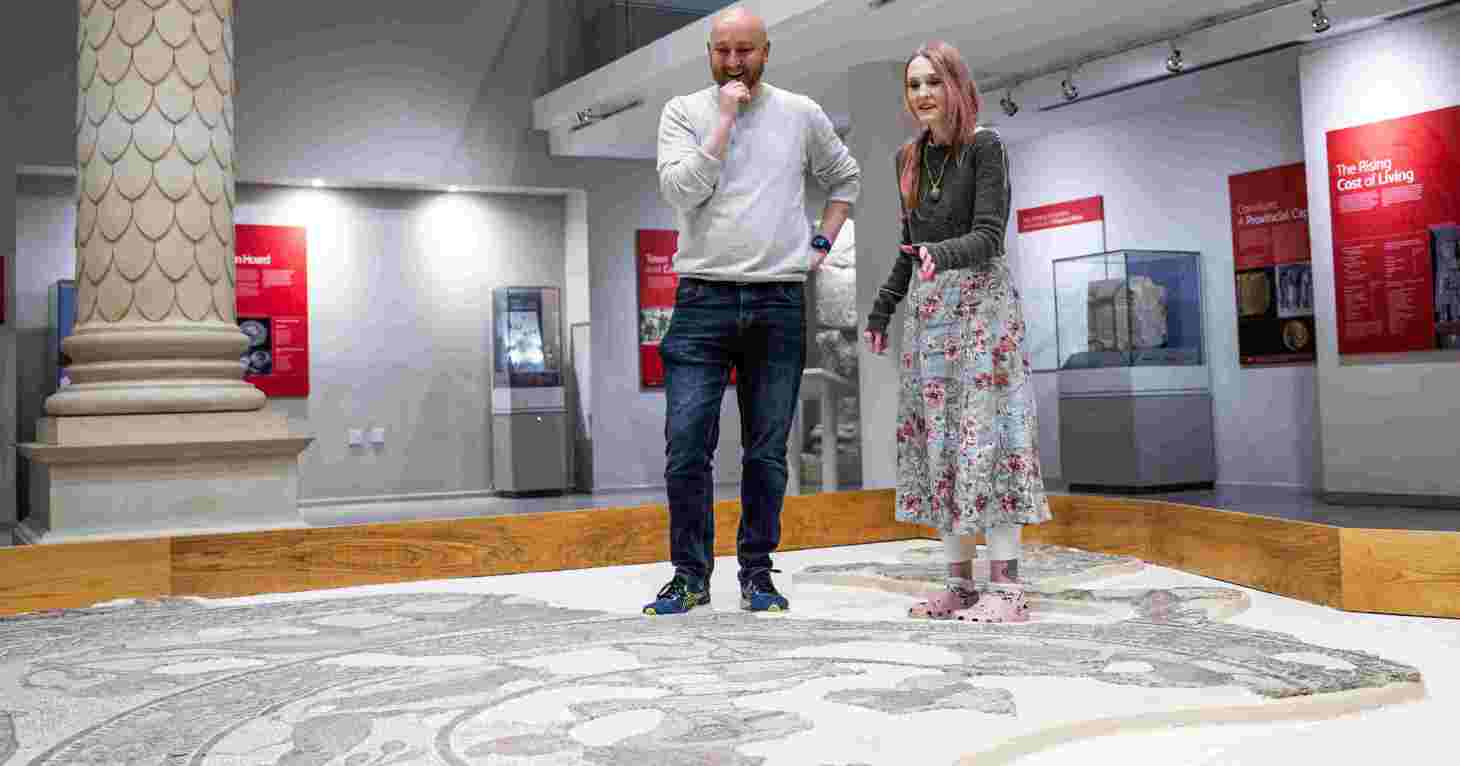 Cirencester celebrates 200th anniversary of the Orpheus Mosaic