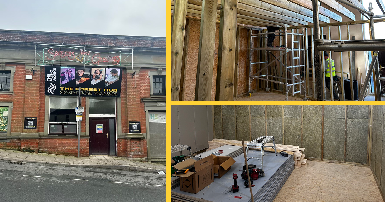 Construction begins on brand-new state-of-the-art music hub in the Forest of Dean