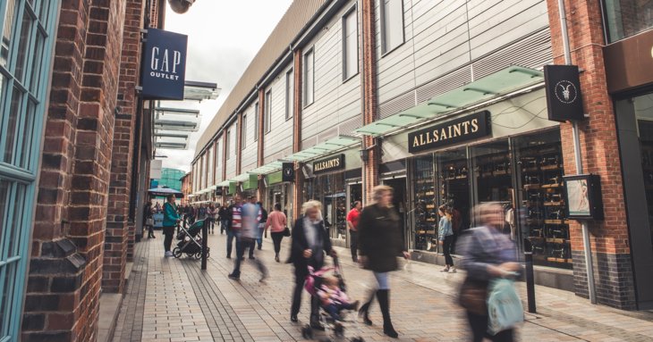 With big brand names including All Saints, Barbour, Calvin Klein and Levis, fashion lovers have plenty to choose from at Gloucester Quays.