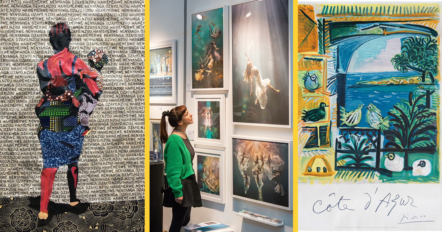 The UK's leading art fair returns to Cheltenham Racecourse