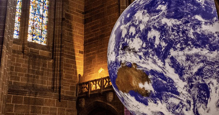 Gaia at Tewkesbury Abbey