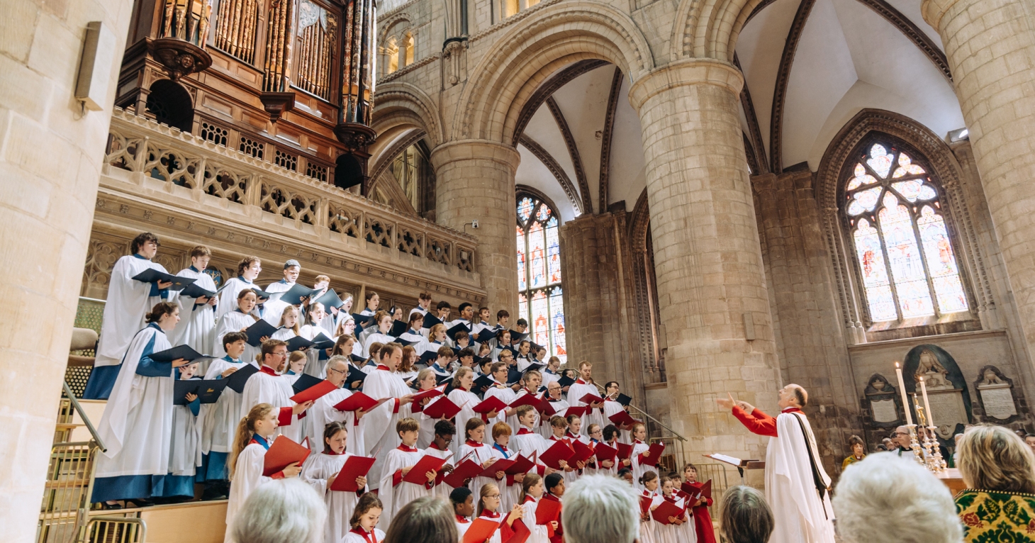 How Gloucester Cathedral is changing young people's lives through singing