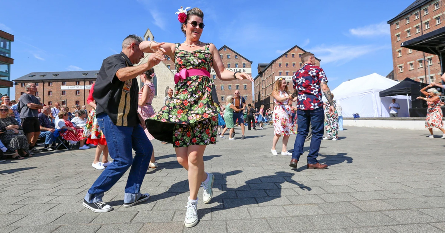Gloucester Goes Retro brings the seaside to the city this summer