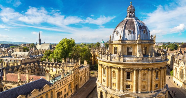 Explore historic sights from Oxford University to the LV14 SULA Lightship when you travel by GWR train from Gloucestershire.