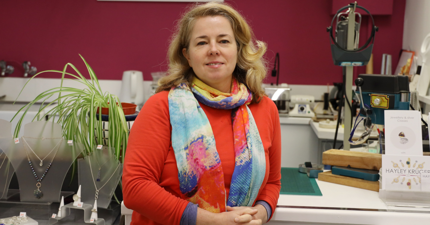 Meet the ethical jewellery designer at New Brewery Arts