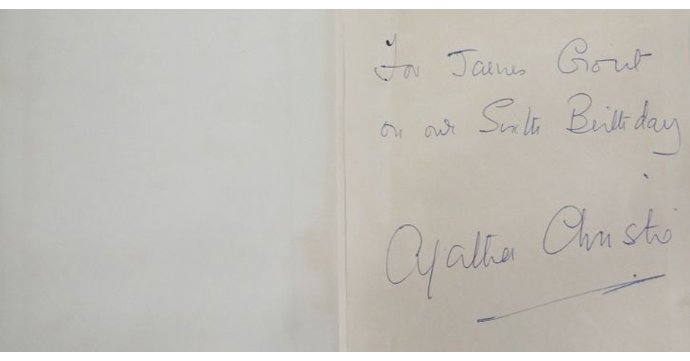 Rare signed Agatha Christie book sells at Cotswolds auction