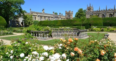 The historic Sudeley Castle near Cheltenham has impressive royal connections and is the final resting place of King Henry VIII's last wife, Queen Katherine Parr.
