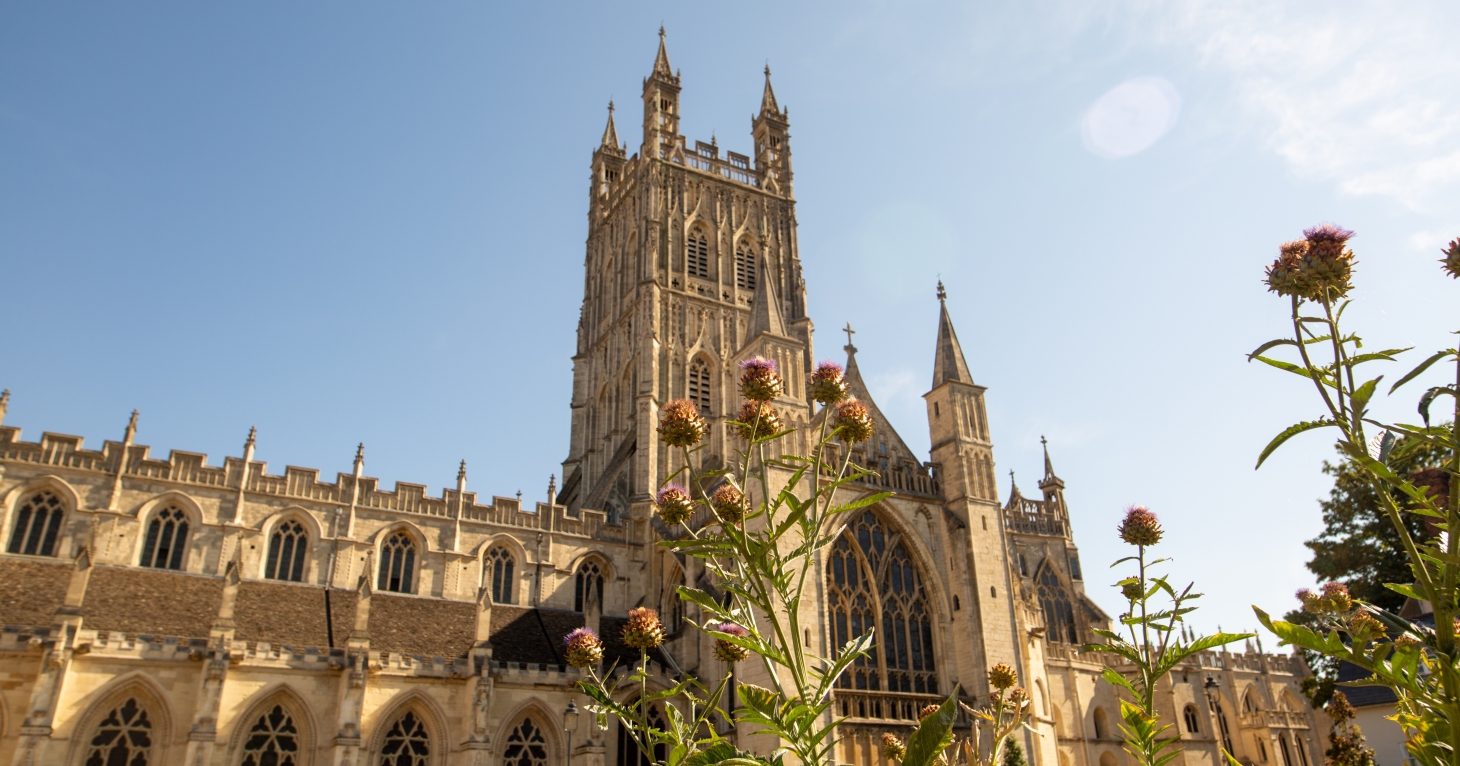 Search for Lions at Large, try stone carving and climb the Tower at Gloucester Cathedral this summer