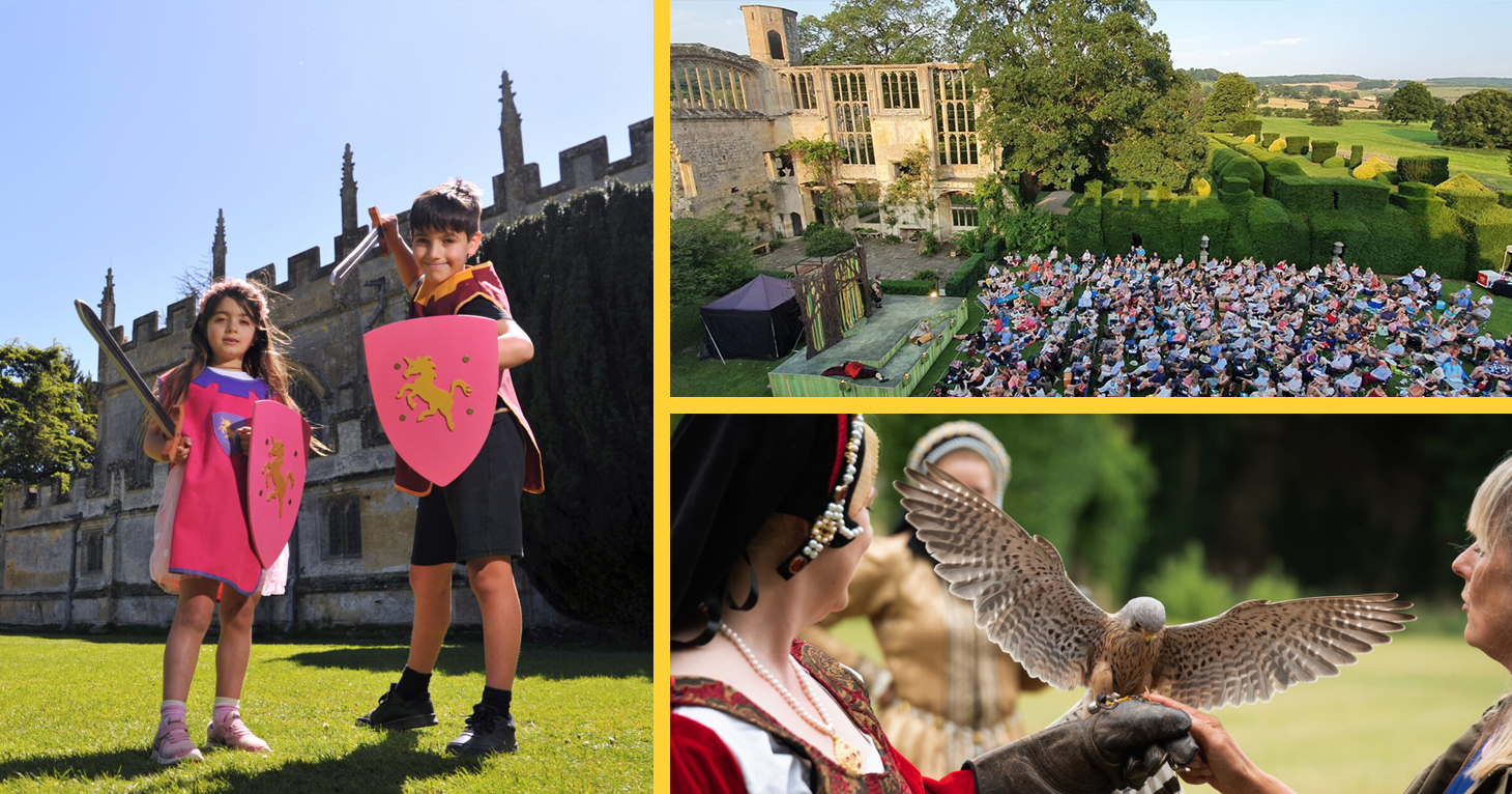 Step back in time this summer at Sudeley Castle and Gardens
