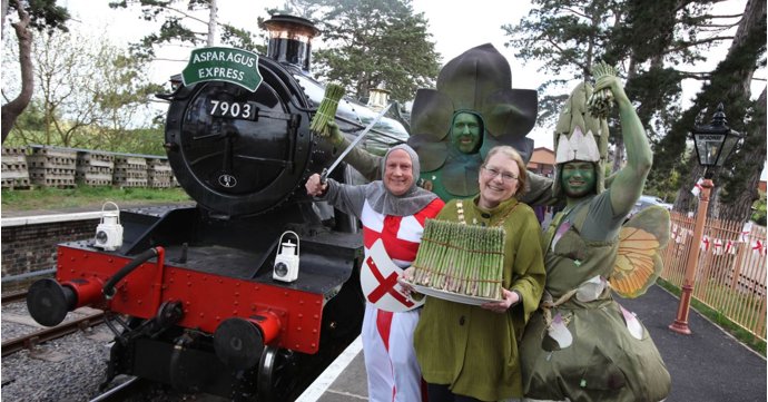 The 'Asparagus Express' is coming to Gloucestershire