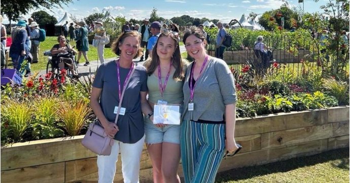 University of Gloucestershire students win Gold at RHS Flower Show