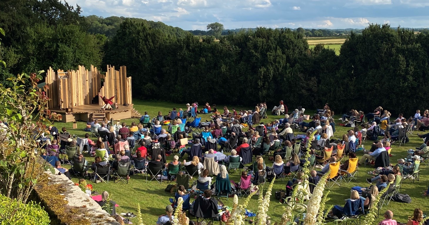 A Midsummer Night’s Dream outdoor theatre at Berkeley Castle