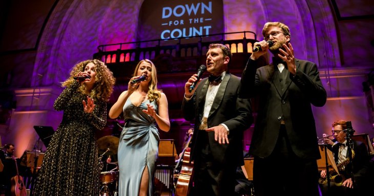 Have Yourself a Merry Little Christmas with Down for the Count Orchestra at Cheltenham Town Hall.
