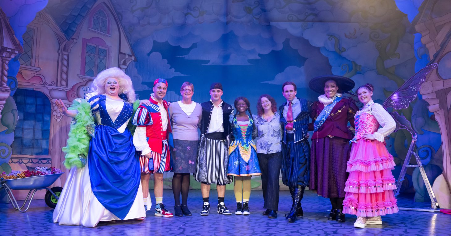 A giant-sized pantomime is coming to Tewkesbury this Christmas