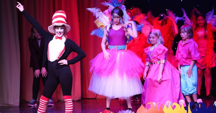 Stagecoach Gloucester put on an incredible Dr Seuss-inspired show at the end of its 2022 summer school.