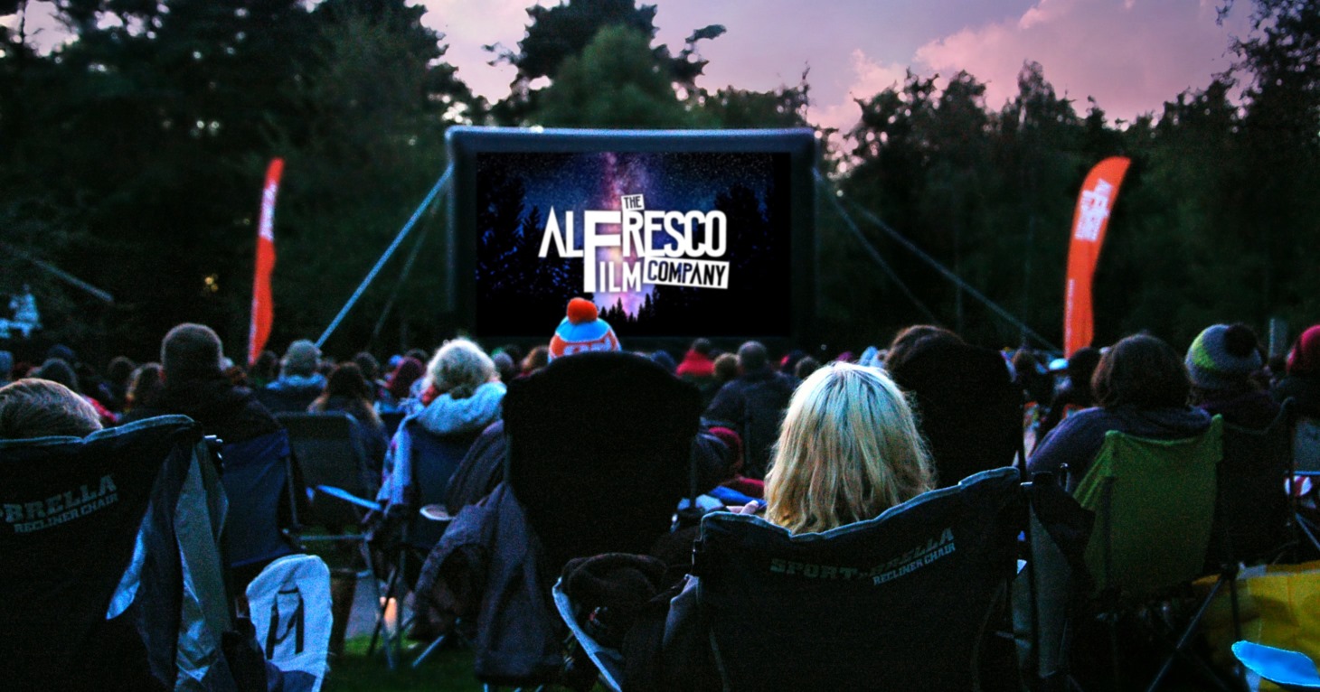 Outdoor cinema at Cirencester Park