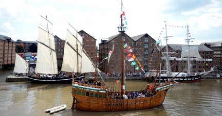 Win a family ticket to Gloucester Tall Ships Festival 2024