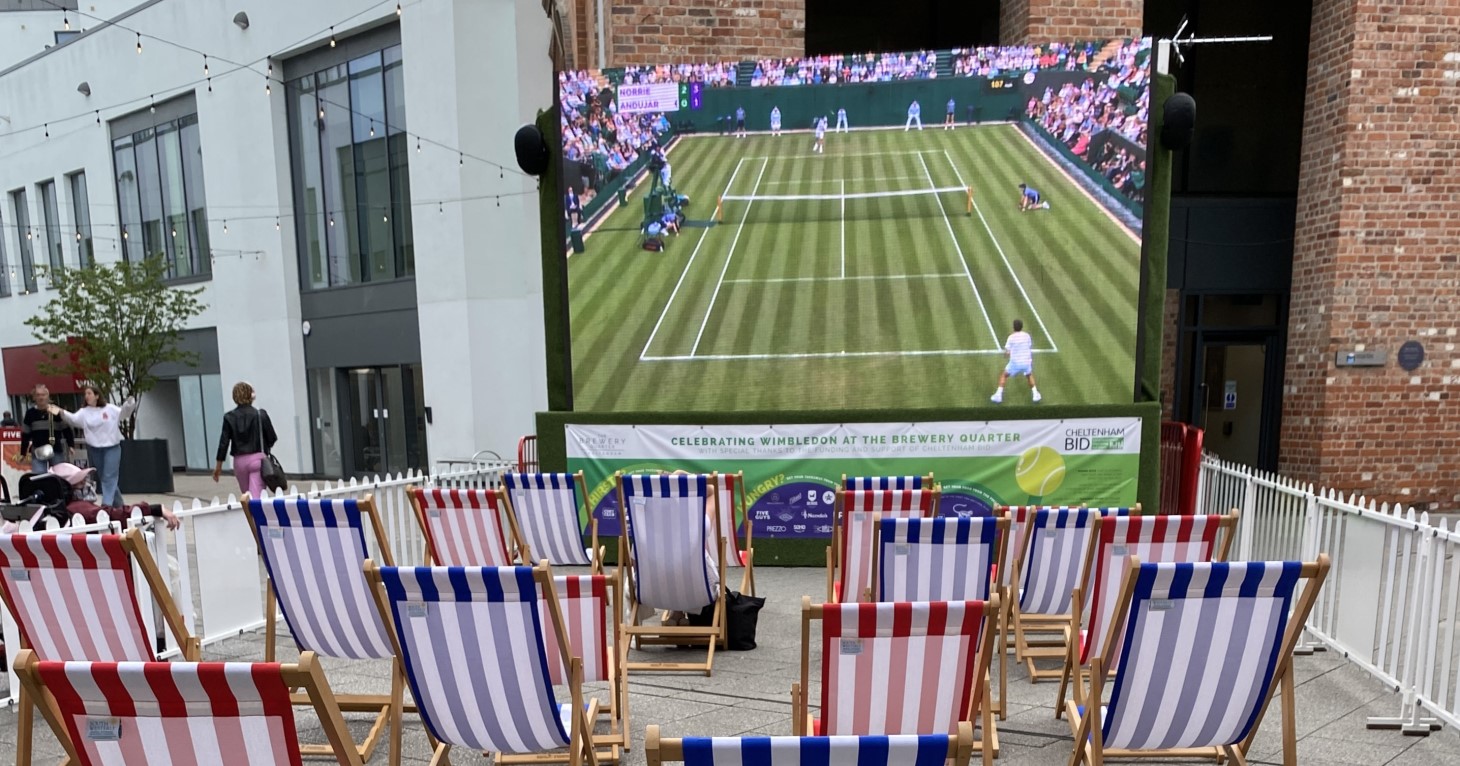 Wimbledon Big Screen at The Brewery Quarter
