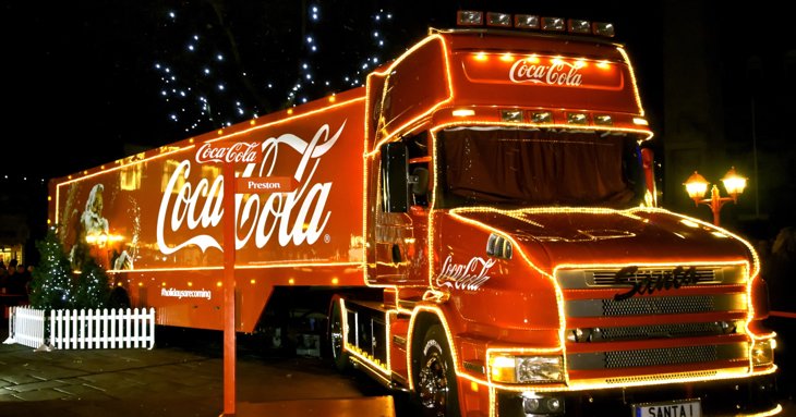 Coca-Cola Christmas truck is coming to a venue near Gloucestershire