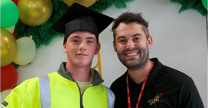 The former apprentices breaking new ground with AccXel's progressive upskilling programme