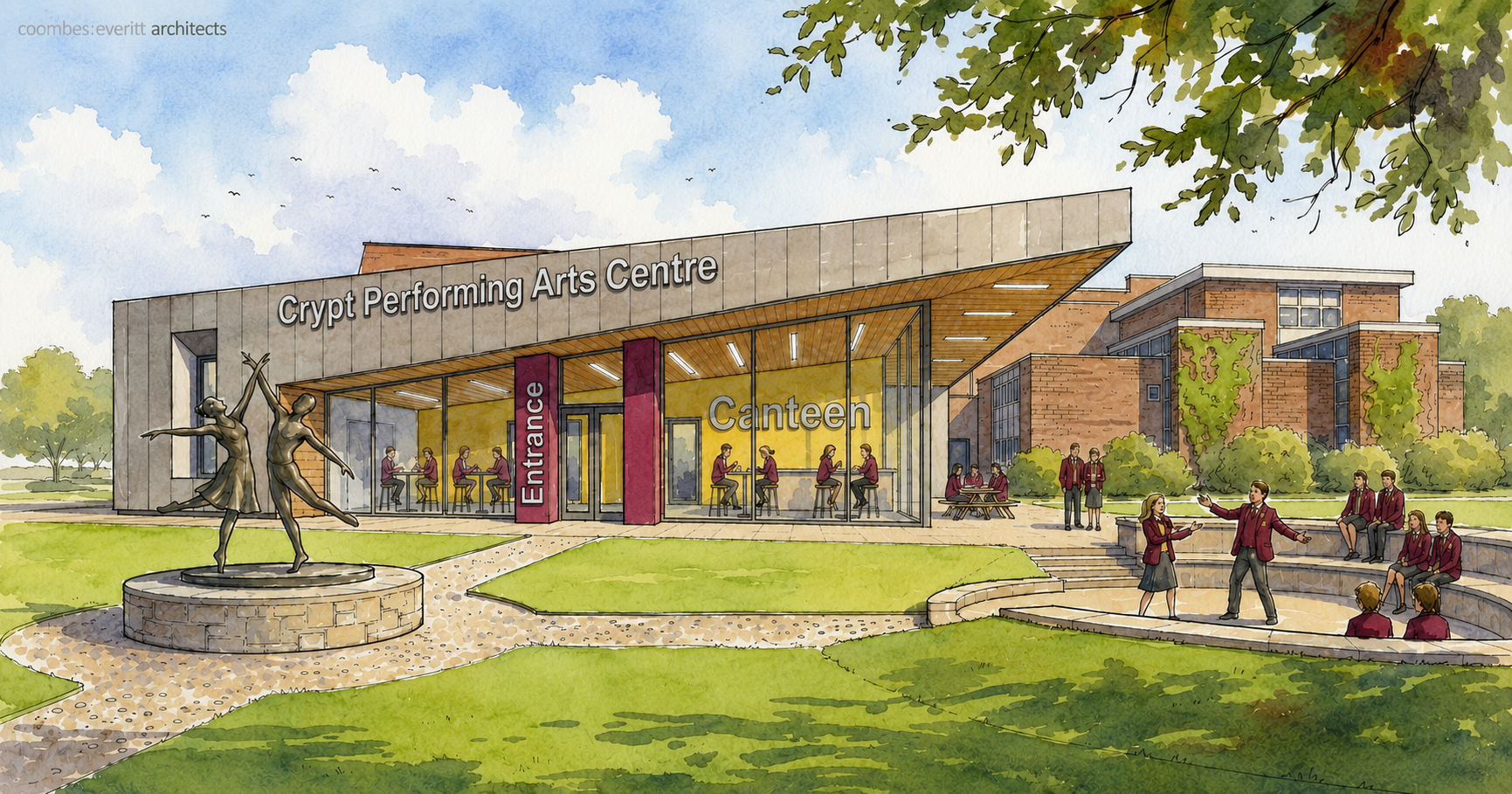 The Crypt School launches ambitious £6 million arts centre campaign – with significant early backing already secured