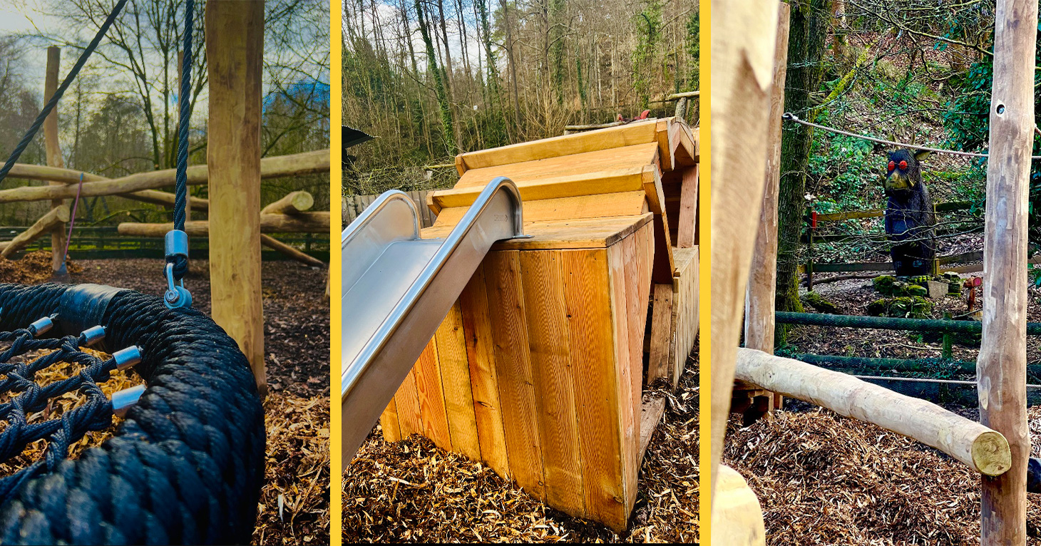 Dean Heritage Centre unveils new woodland play area for half term