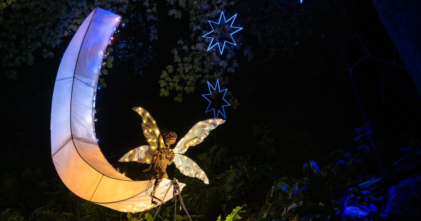The Enchanted Garden by Night at Painswick Rococo Garden