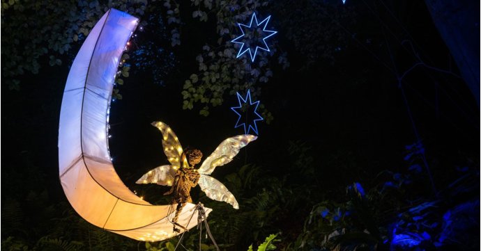Magical light trail returns to Painswick Rococo Garden this Christmas