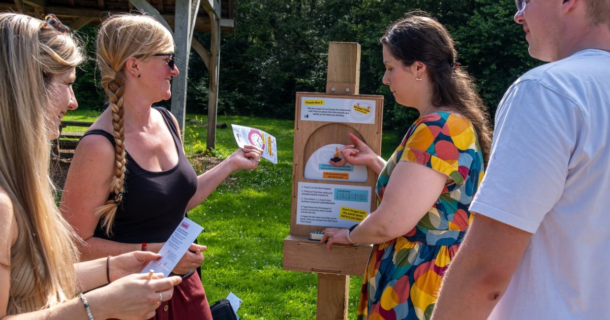 Escape Time at the Arboretum trail at Westonbirt Arboretum