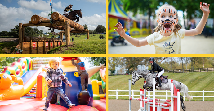 Face painting, inflatables, dog agility and more – beyond the equestrian action at the 2025 Hartpury Horse Trials