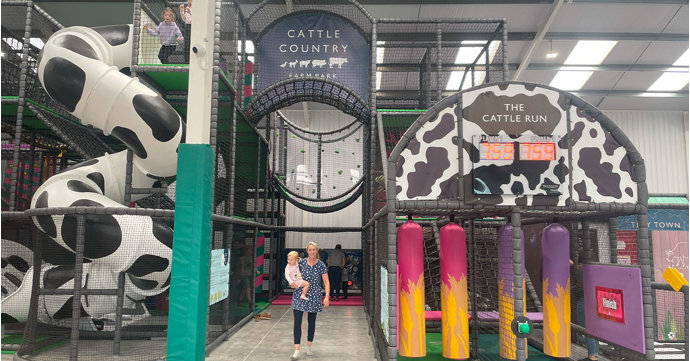 First look: The Cowshed play barn at Cattle Country Farm Park