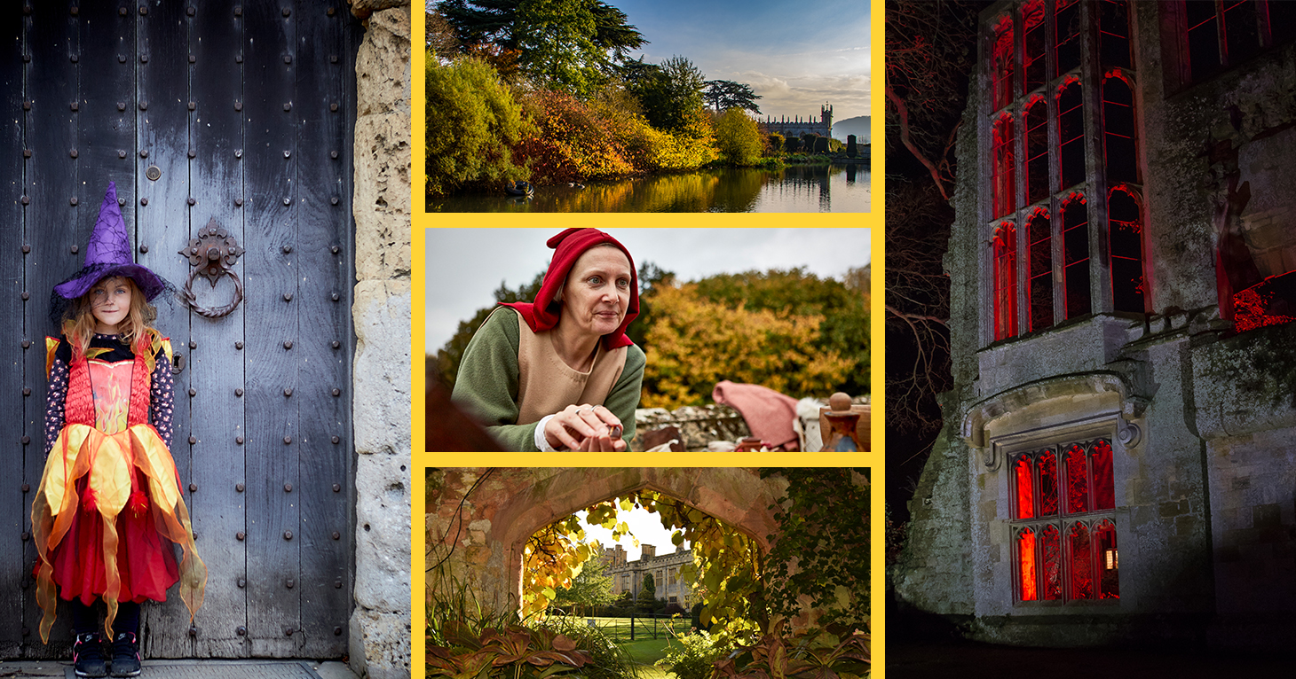 Meet Tudor ghosts, follow the pumpkin trail and see stunning autumn colour at Sudeley Castle this Halloween