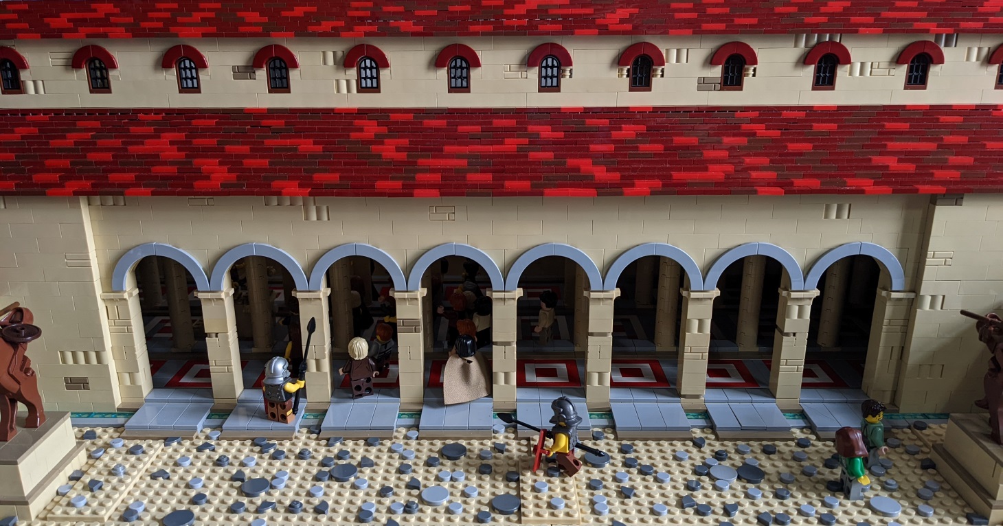 There are three models on display, including a recreation of Gloucester's ancient Roman Forum.