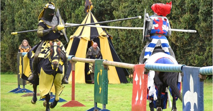 Medieval jousting tournament comes to Berkeley Castle for May bank holiday