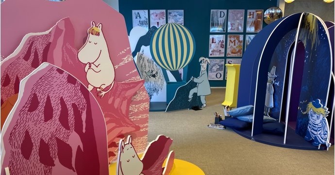 Step into a magical new interactive adventure in the Moominvalley at the Museum of Gloucester