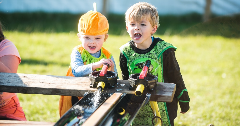 Don't forget to dress the part for Spookyard at Over Farm this autumn.