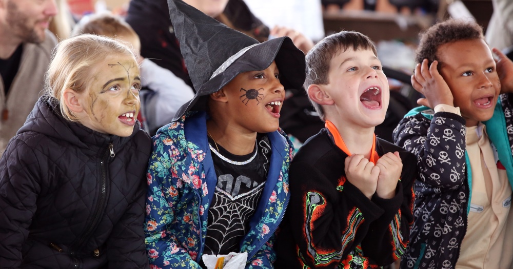 Make sure you go prepared to take part in the Halloween fancy dress competition.