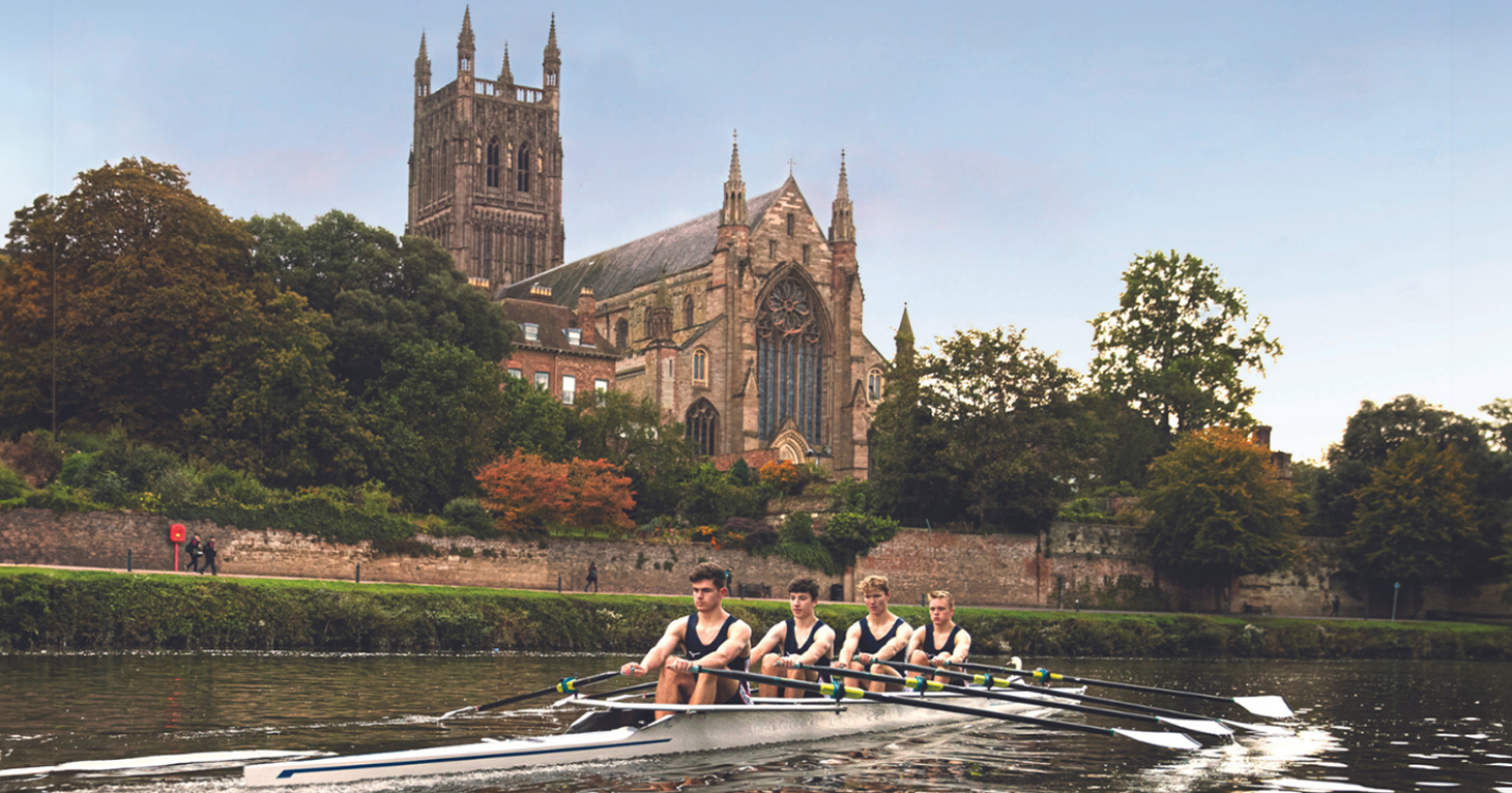 King's Worcester rowing