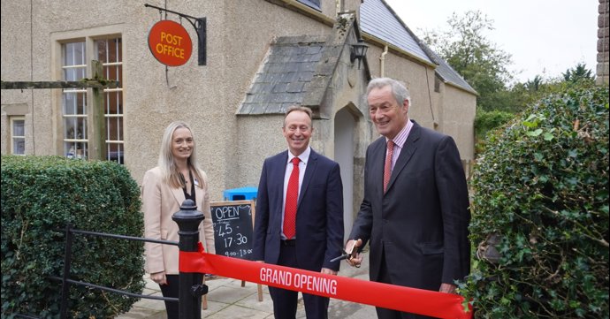 Rendcomb College opens new post office and village store in the Cotswolds