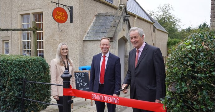 Rendcomb College opens new post office and village store in the Cotswolds