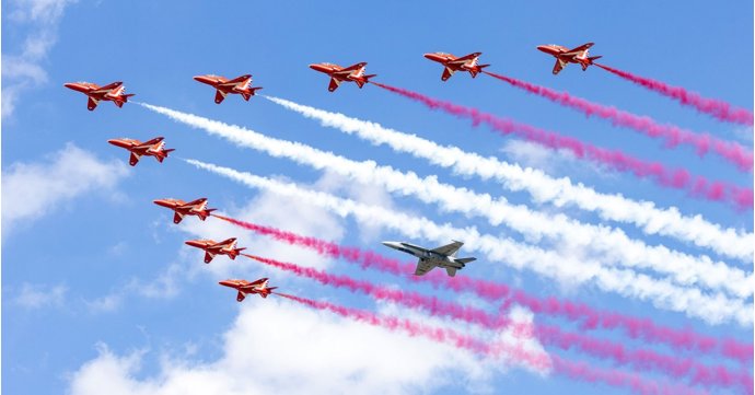 World-famous Red Arrows confirmed for The Royal International Air Tattoo 2025