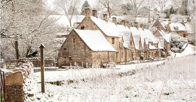 Visit Santa and explore a magical snowman trail at unique Cotswolds destination
