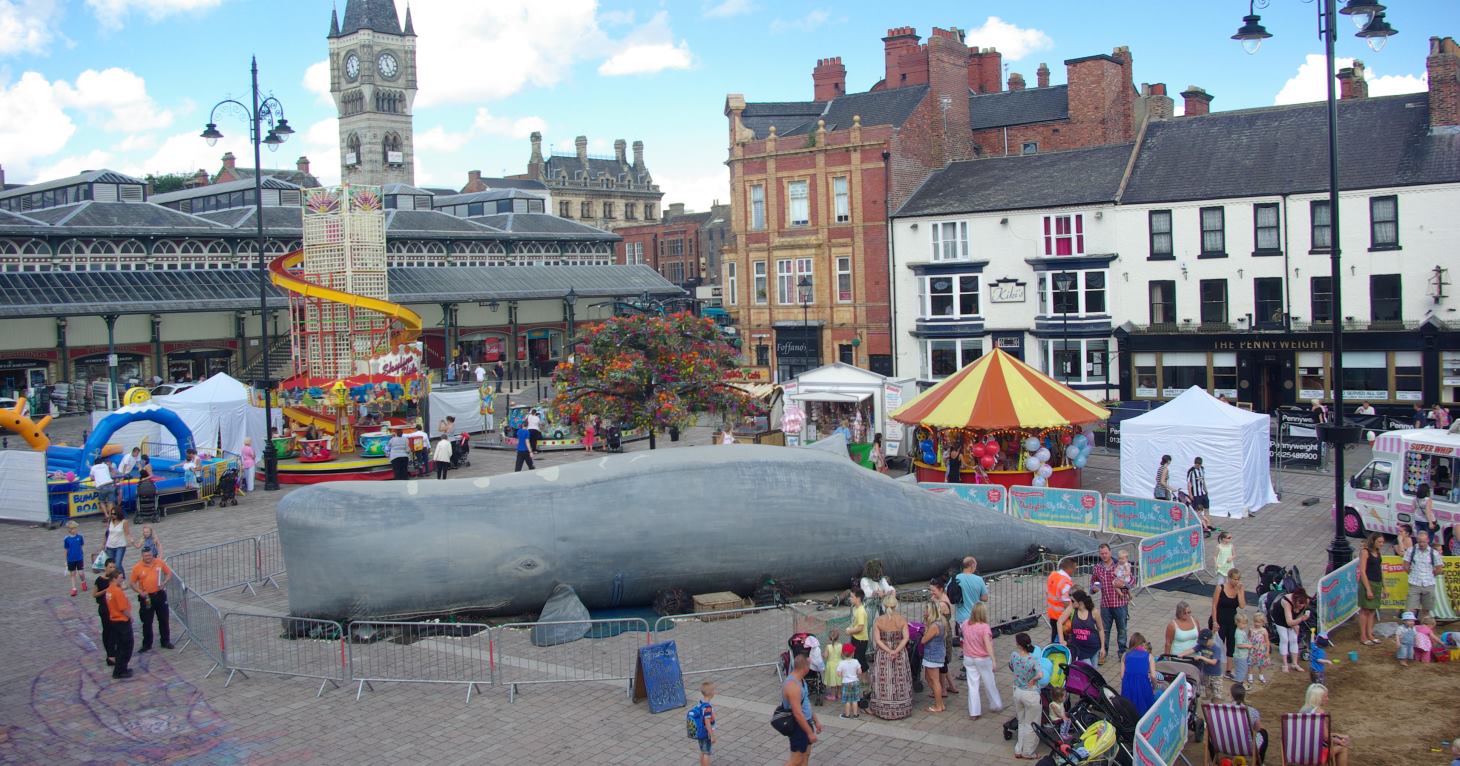 The Whale at Tewkesbury Town Hall