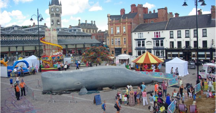 The Whale at Tewkesbury Town Hall