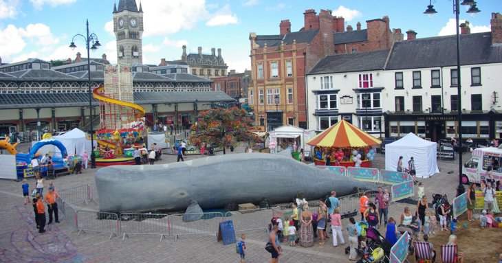 The Whale is coming to Tewkesbury this September 2022.