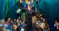 Crawl inside its belly for a fin-tastic family-friendly show about marine conservation.