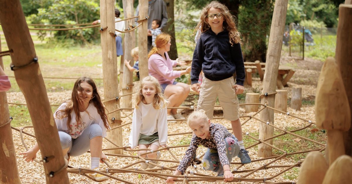 Natural play areas at Westonbirt Arboretum