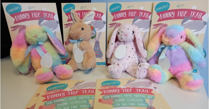 Leap along to Gloucester’s Bunny Hop Trail to win a £50 prize this Easter