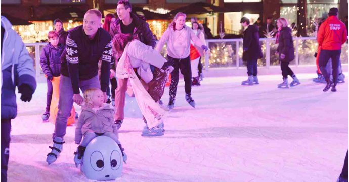 Outdoor ice rink returns to Gloucester Quays this Christmas