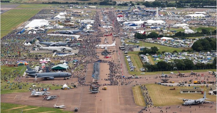 Marvel at hundreds of aircraft at The Royal International Air Tattoo this summer